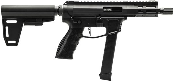 GGFHYB5 GFORCE ARMS JAWBONE HYBRID 9MM - PISTOL 5" BBL 33RD BLACK