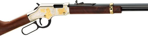 GH004FM_2.jpg HENRY H4 FIREFIGHTER TRIBUTE - 22S/L/LR 20" OCTAGON ENGRAVED