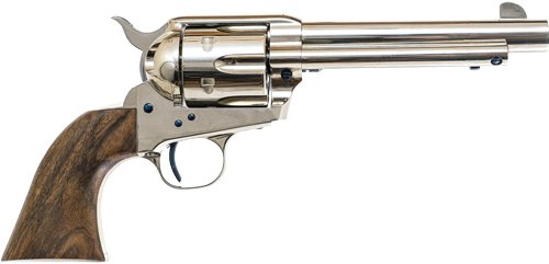 STAND MFG SAA 45 LC 5.5" BBL - NICKEL PLATED 1 PIECE GRIP