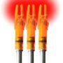 LUMENOK LIGHTED NOCK - GT-SERIES HD ORANGE 3PK