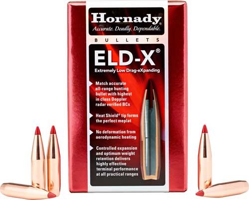 HORNADY BULLETS 6MM .243 - 90GR. ELD-X 100CT 25BX/CS
