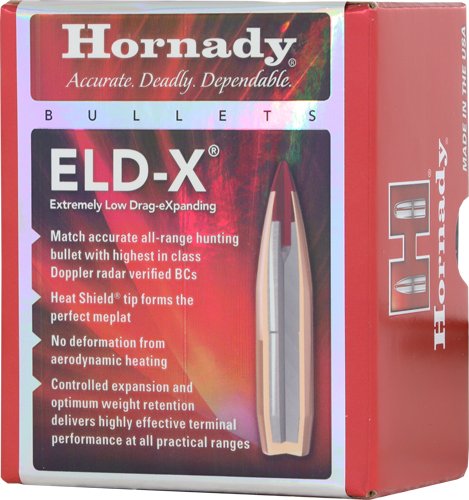 HDY2635_2.jpg HORNADY BULLETS 6.5MM .264 - 143GR. ELD-X 100CT 15BX/CS
