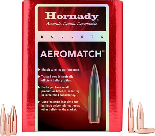 HORNADY BULLETS 30 CAL .308 - 168GR HPBT 500CT 6BX/CS