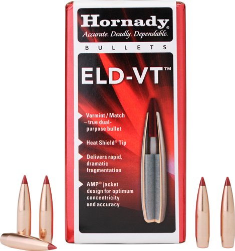 HORNADY BULLETS 30 CAL .308 - 174GR. ELD-VT 100CT 15BX/CS