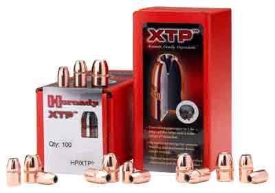 HORNADY BULLETS 9MM .355 - 115GR XTP 100CT 25BX/CS