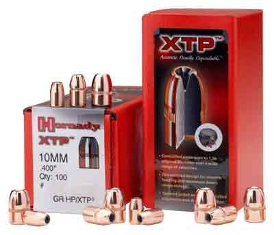 HDY40040.jpg HORNADY BULLETS 10MM .400 CAL - 180GR XTP 100CT 15BX/CS