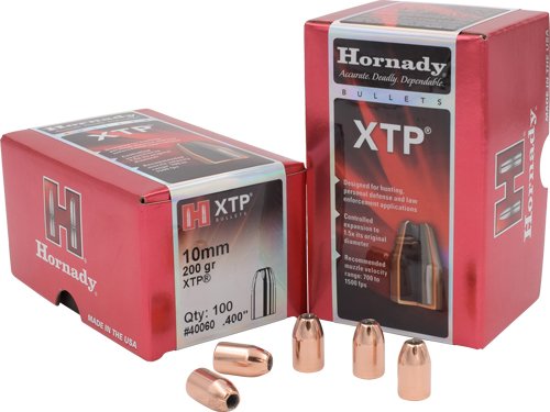 HDY40060_1.jpg HORNADY BULLETS 10MM .400 CAL - 200GR XTP 100CT 15BX/CS