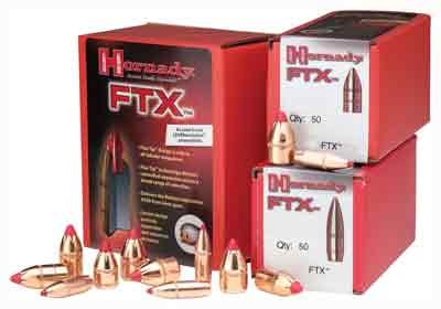 HDY44105.jpg HORNADY BULLETS 44 CAL .430 - 225GR FTX 100CT 15BX/CS
