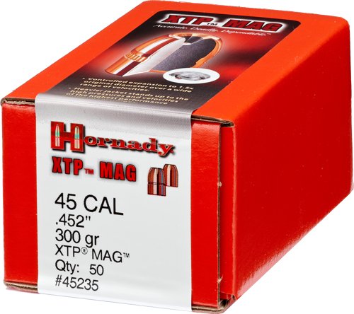 HDY45235_1.jpg HORNADY BULLETS 45 CAL .452 - 300GR JHP MAG 50CT 15BX/CS