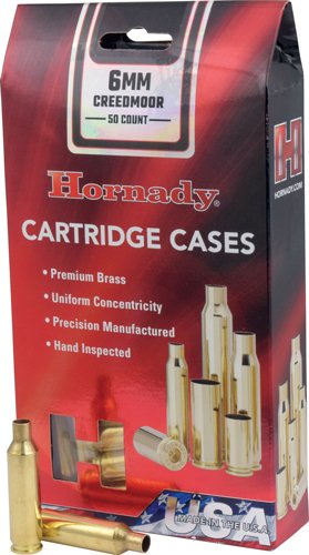 HDY86280.jpg HORNADY UNPRIMED CASES 6MM - CREEDMOOR 50 PACK 5PK/CS