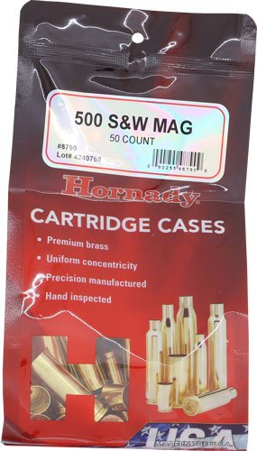 HDY8790_1.jpg HORNADY UNPRIMED CASES 500 SW - 50 PACK 5PK/CS