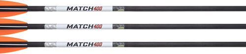 WICKED RIDGE XBOW ARROW MATCH - 400 CARBON 20" ALPHA HP 3PK
