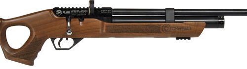 HATSAN FLASH QE .22 PCP 1120 - FPS WALNUT/BLUED W/ 2 MAGS