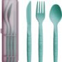 KA-BAR LUNCH PAL W/SPOON/FORK/ - KNIFE WITH LIGHTWEIGHT CASE
