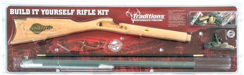 TRADITIONS ST. LOUIS HAWKEN - RIFLE KIT 50 PERCUSSION