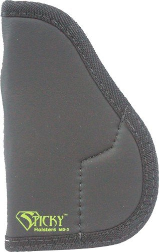 STICKY HOLSTERS MED/SMALL - FRAMED AUTOS TO 3.6" RH/LH BLK