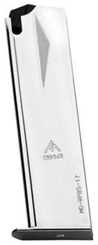 MEC-GAR MAGAZINE RUGER P85/89/ - 93/94/95/PC9 9MM 17RD NICKEL