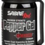 SABRE RED PEPPER GEL FLIP TOP - UNIT W/BELT CLIP 50.4GR
