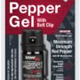 SABRE RED PEPPER GEL FLIP TOP - UNIT W/BELT CLIP 50.4GR
