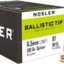 NOSLER BULLETS 6.5MM .264 - 100GR BALLISTIC TIP 50CT