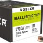 NOSLER BULLETS 270 CAL .277 - 150GR BALLISTIC TIP 50CT