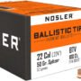 NOSLER BULLETS 22 CAL .224 - 50GR BALLISTIC TIP 100CT