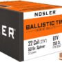 NOSLER BULLETS 22 CAL .224 - 50GR BALLISTIC TIP 250CT