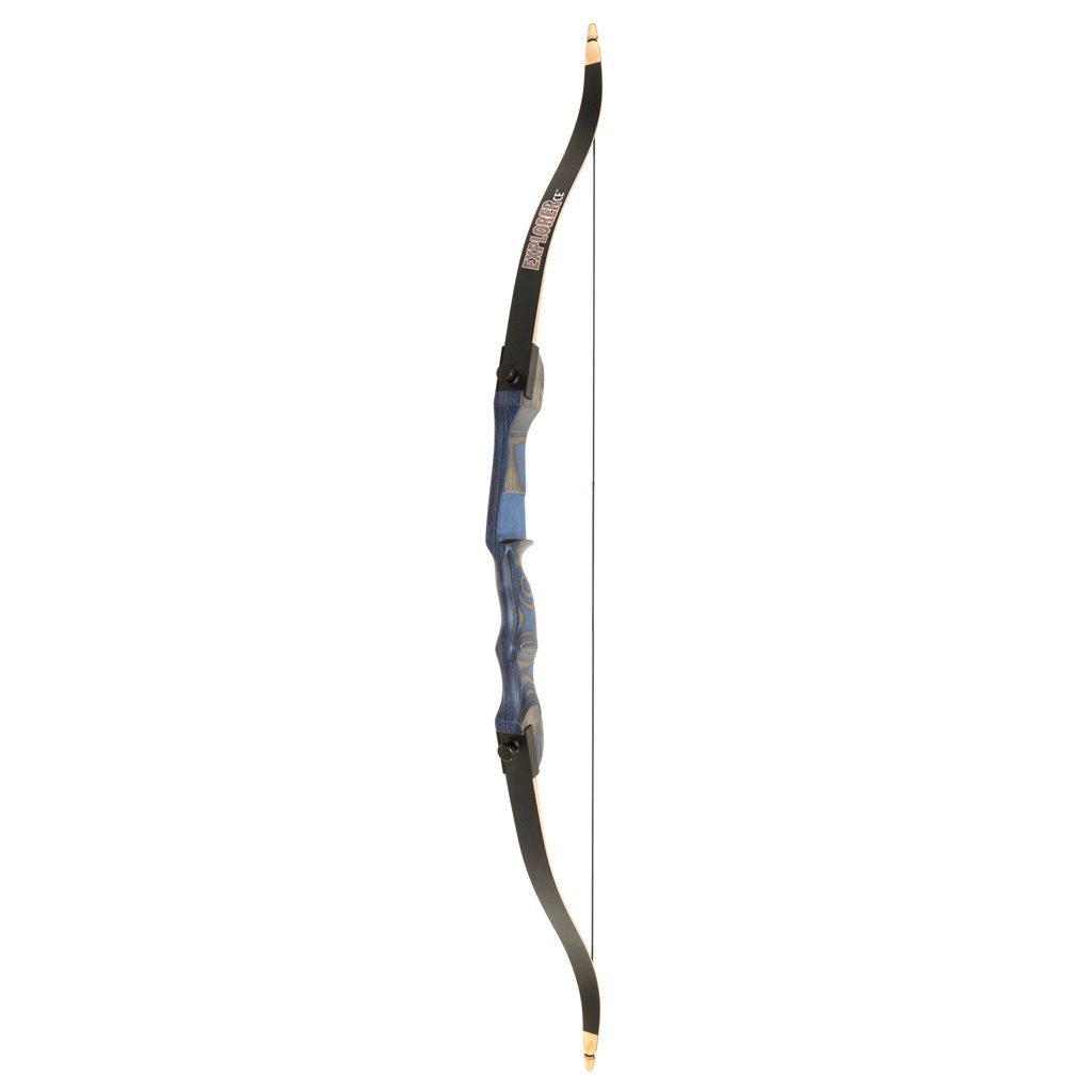 October Mountain Explorer CE Recurve Bow Blue 54 in. 15 lbs. RH