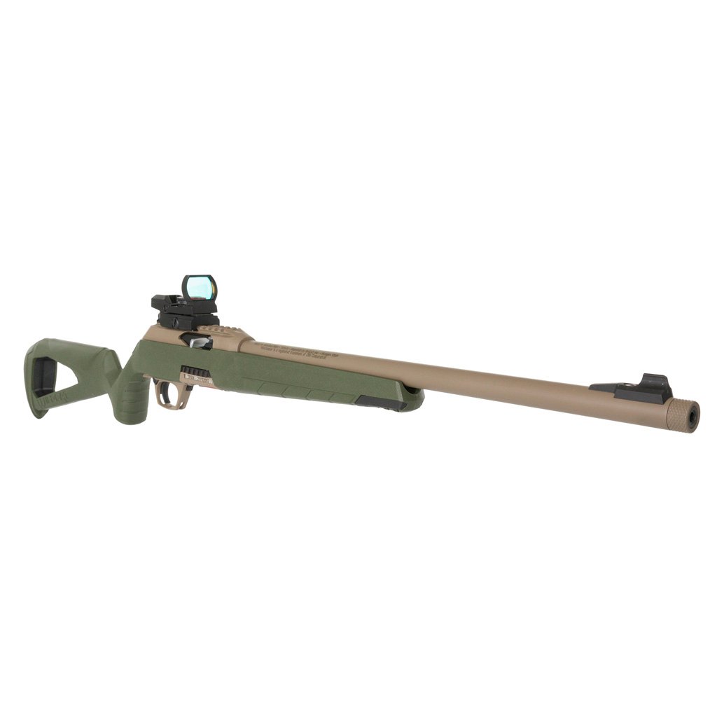 Winchester Wildcat Combo Rifle 22 LR. 16.5 in. Tan & OD Green with Reflex Sight