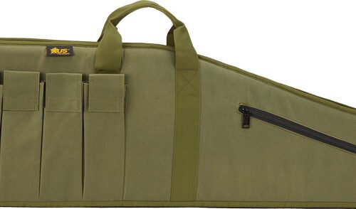 US PEACEKEEPER 45" MSR CASE BL - 4 MAG POUCHES 600 DENIER ODG