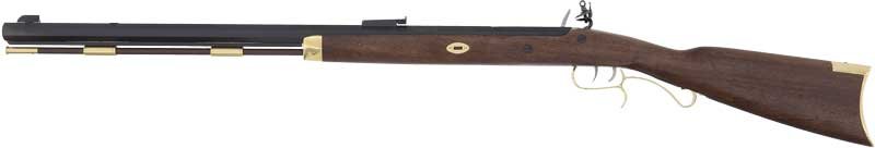 TRADITIONS HAWKEN WOODSMAN - 50 CAL FLINT BLUED/HARDWOOD