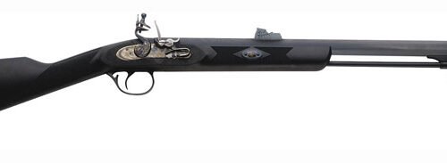 TRADITIONS DEERHUNTER RIFLE - 50 CAL 24" FLINTLOCK BLUE/SYN