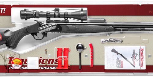 TRADITIONS BUCKSTALKER XT 50 - CAL 3-9X40 BLUED/BLK REDI-PACK