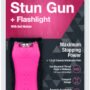 SABRE STUN GUN FLASHLIGHT MINI - W/HOLSTER 1.600uC PINK