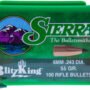 S1502.jpg SIERRA BULLETS 6MM .243 - 55GR BLITZKING 100CT