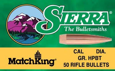SIERRA BULLETS .30CAL .308 - 168GR HP-BT MATCH 100CT
