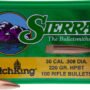SIERRA BULLETS .30 CAL .308 - 220GR HP-BT MATCH 100CT