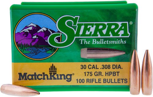 S2275_2.jpg SIERRA BULLETS .30 CAL .308 - 175GR HP-BT MATCH 100CT