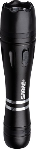 SABRE STUN GUN FLASHLIGHT - W/HOLSTER 2.517uC BLACK