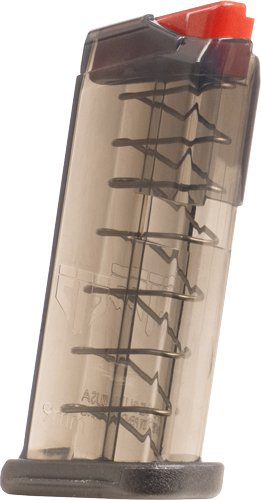 SMKGLK43.jpg ETS MAGAZINE FOR GLOCK 9MM 7RD - CARBON SMOKE FITS GLOCK 43