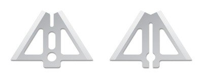 SLICK TRICK REPLACEMENT BLADES - MAGNUM 100/125GR 1 1/8" 4PK