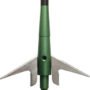 SWHACKER BROADHEAD 2-BLADE - 100GR 2" CUT 3/PK