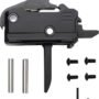 RISE TRIGGER RAVE 140 FLAT SST - 3.5LB AR-15 W/ANTI WALK PINS