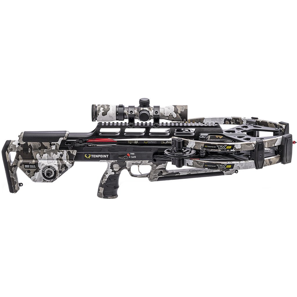 TenPoint TX 28 Crossbow Package ACUslide MAXX Rangemaster 100 Scope Vektra