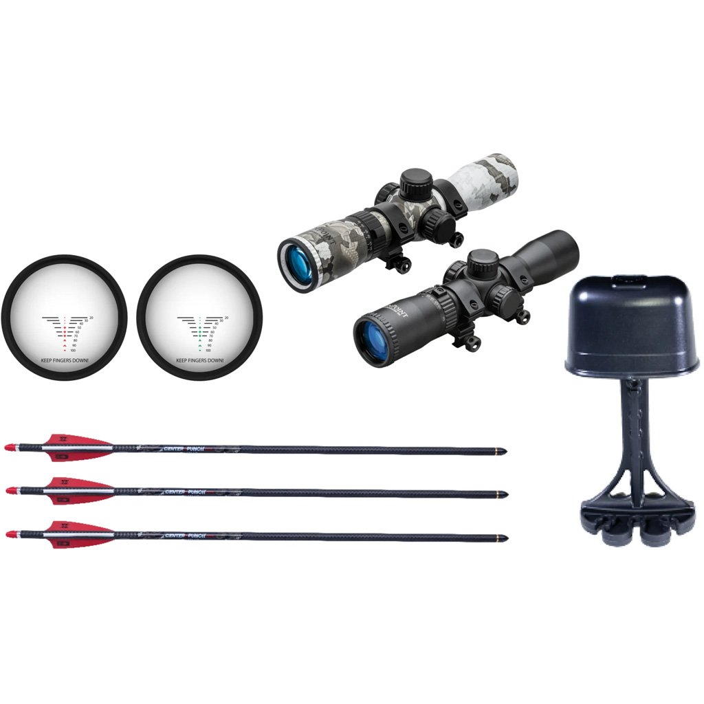 TenPoint TX 28 Crossbow Package ACUslide MAXX Rangemaster 100 Scope Vektra