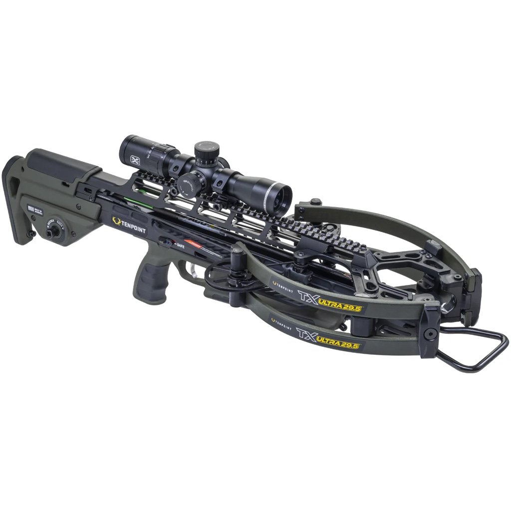 TEN1352_1.jpg TenPoint TX Ultra 29.5 Crossbow Package ACUslide MAXX EVO-X Scope Moss Green