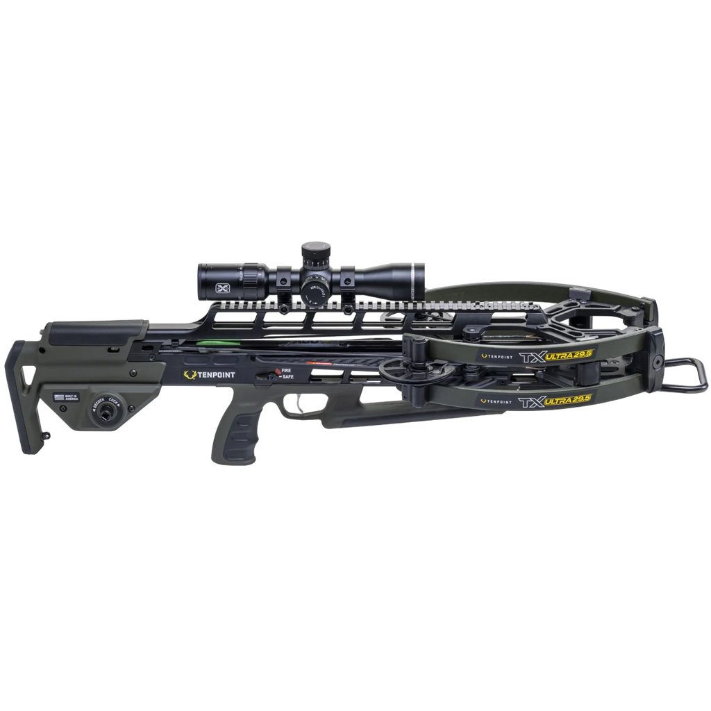 TEN1352_2.jpg TenPoint TX Ultra 29.5 Crossbow Package ACUslide MAXX EVO-X Scope Moss Green