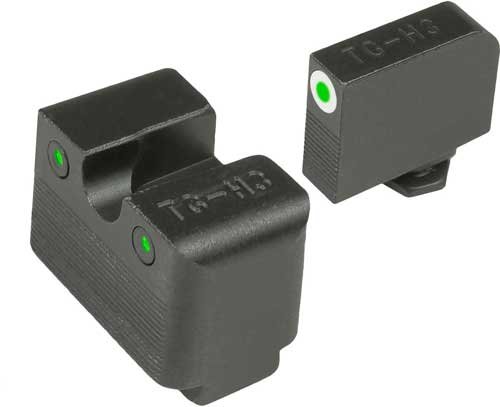 TG231G2MW.jpg TRUGLO SIGHT SET FOR GLOCK HI - MOS TRITIUM PRO WHTE W/U-NOTCH