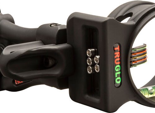 TRUGLO BOW SIGHT CARBON XS - XTREME 5-PIN .019DIA BLACK