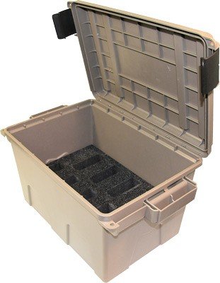MTM TACTICAL MAGAZINE CAN - DARK EARTH HOLDS 9 AK-47 MAGS